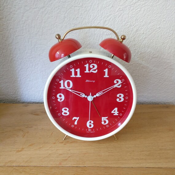 Vintage Alarm Clock Blessing XXL With Bells Wekker - Etsy