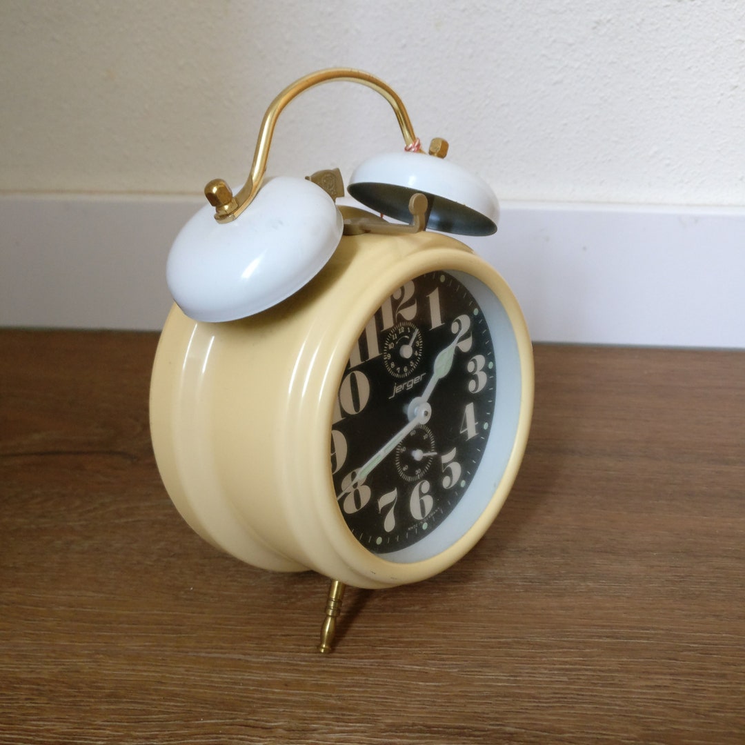 Vintage Alarm Clock Jerger Made in Germany Wekker Etsy