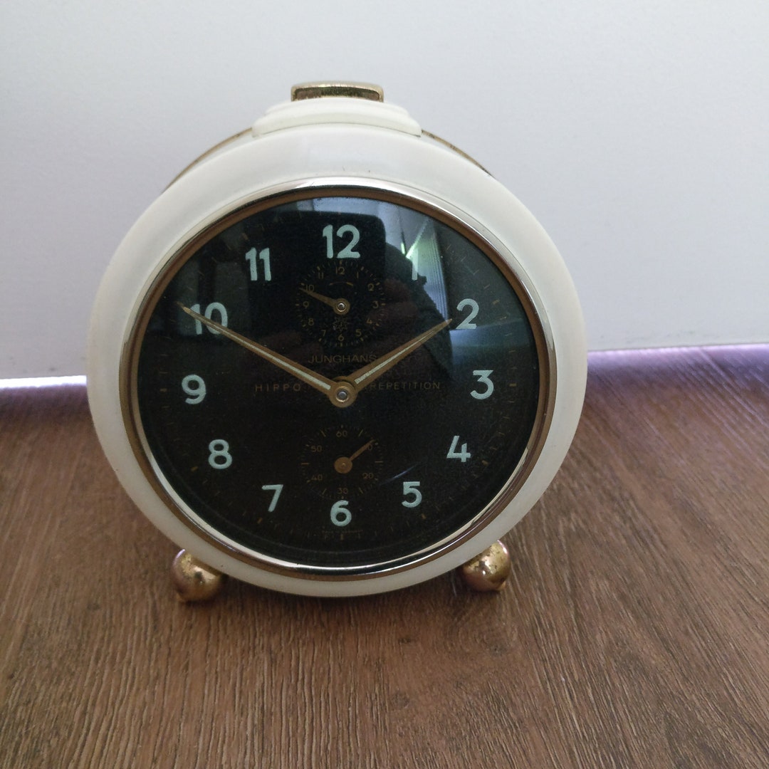 Vintage Alarm Clock Junghans Hippo Repetition 1950s Wekker Etsy
