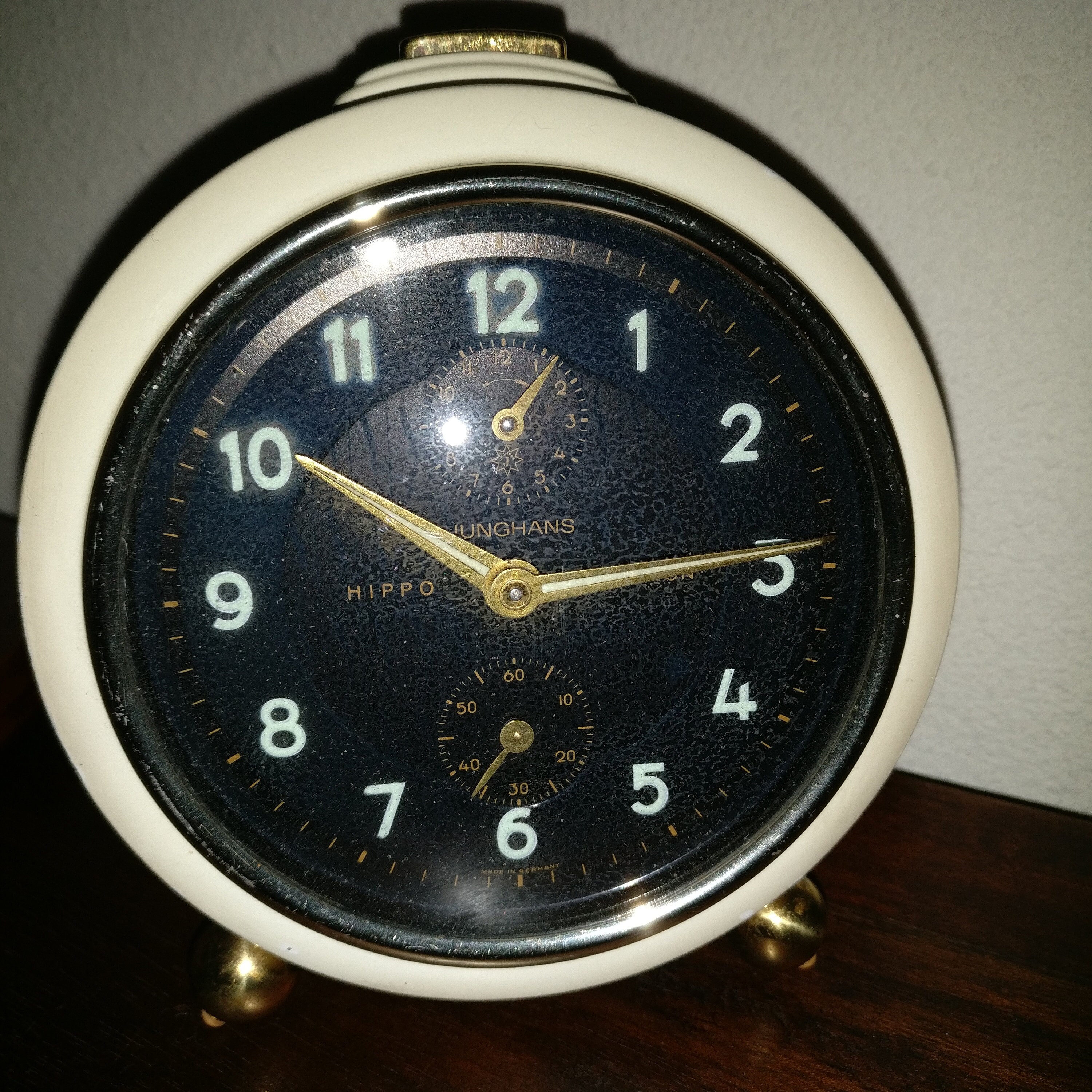 Vintage Alarm Clock Junghans Hippo Repetition 1950s Wekker Etsy