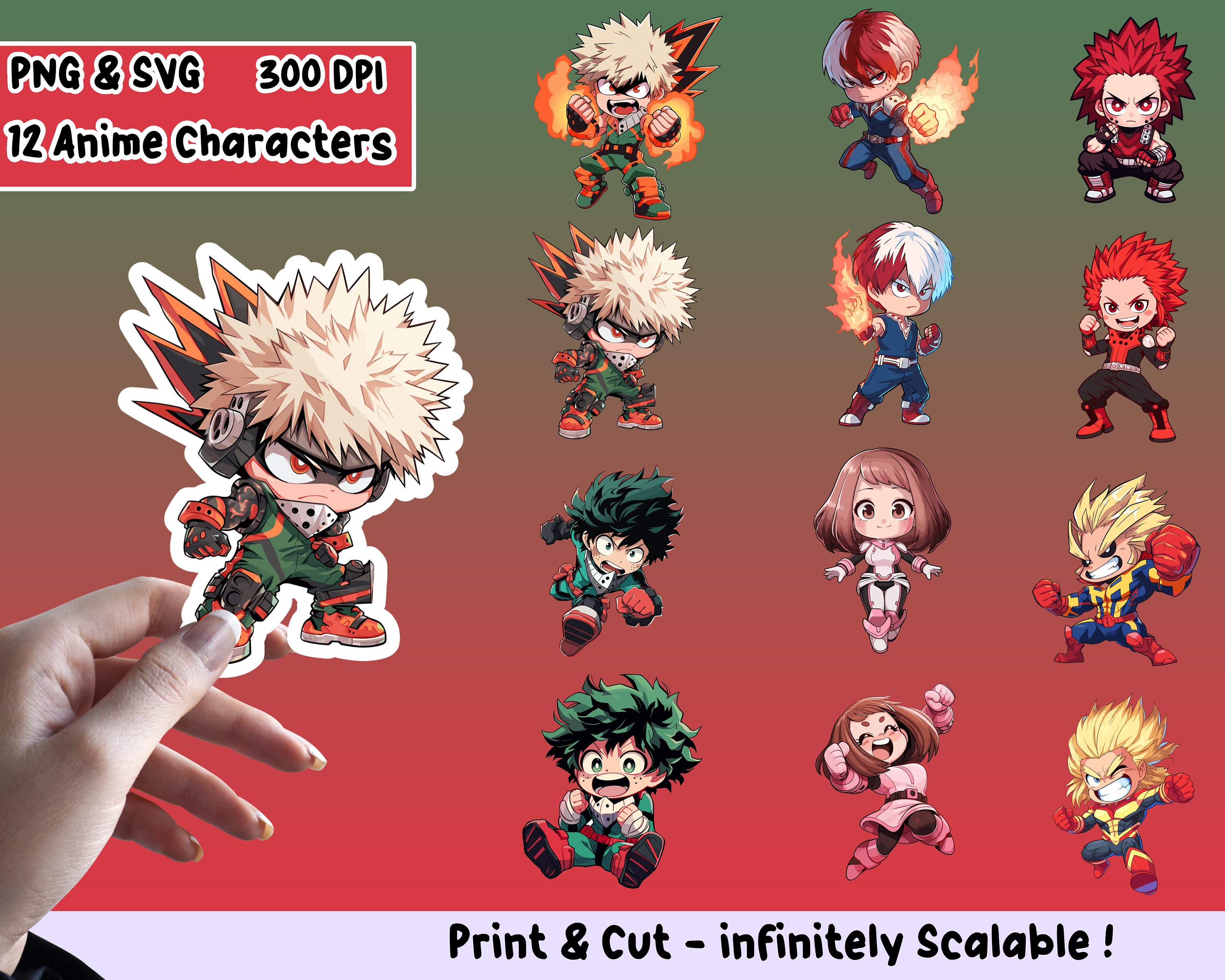 100 Stück Autoaufkleber Cartoon Anime Aufkleber My Hero Academia Graffiti  Boku No Hero Academia Charakter Aufkleber Laptop Auto Kinder Sticker272S Du  26,61 €