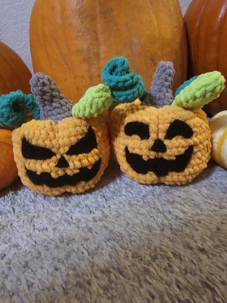 Crochet Jack O Lantern Plush Amigurumi - Etsy