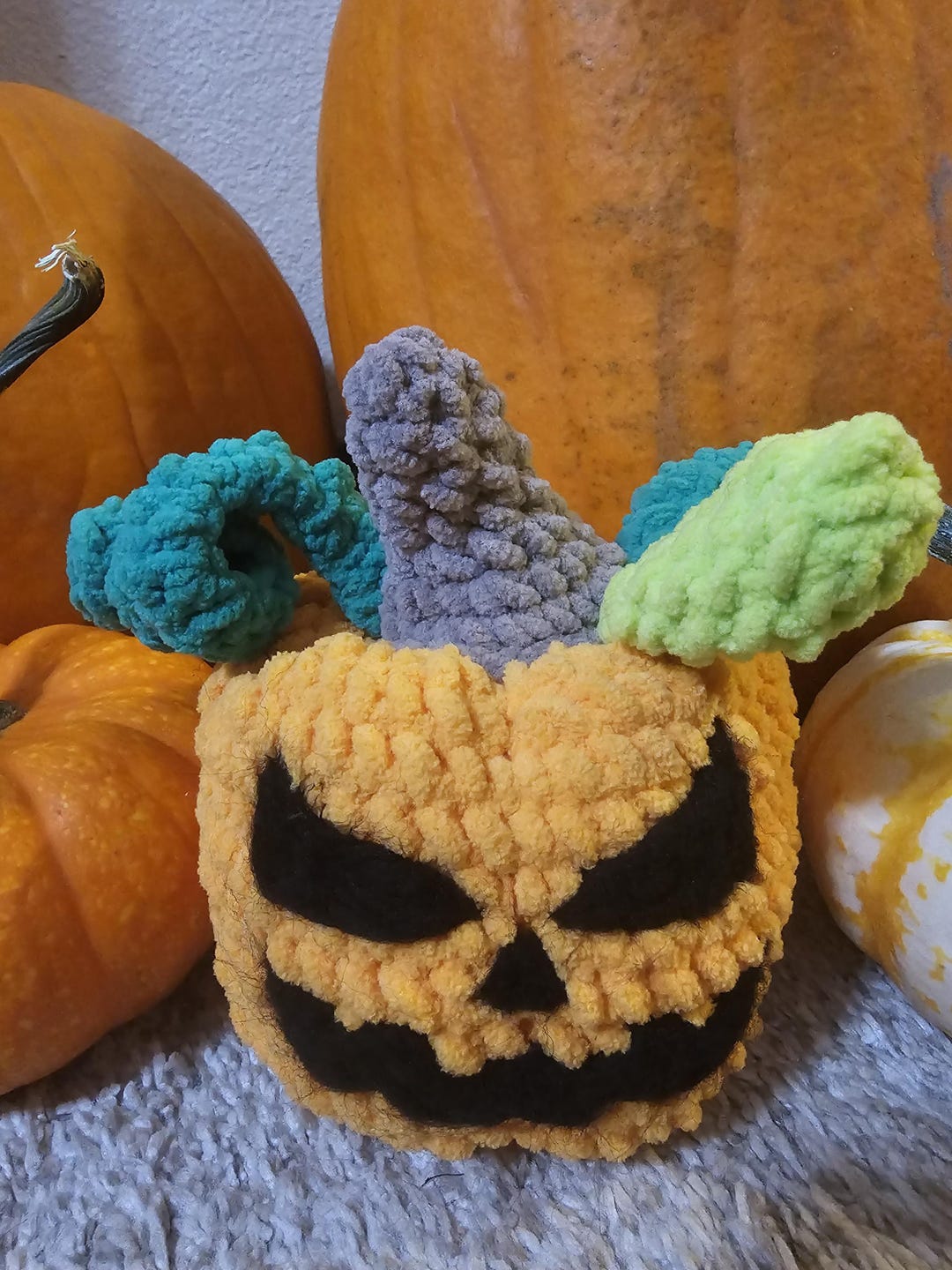 Crochet Jack O Lantern Plush Amigurumi - Etsy