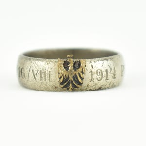 Polish patriotic ring &#39;POLSKIE LEGIONY 16. VIII 1914&#39;