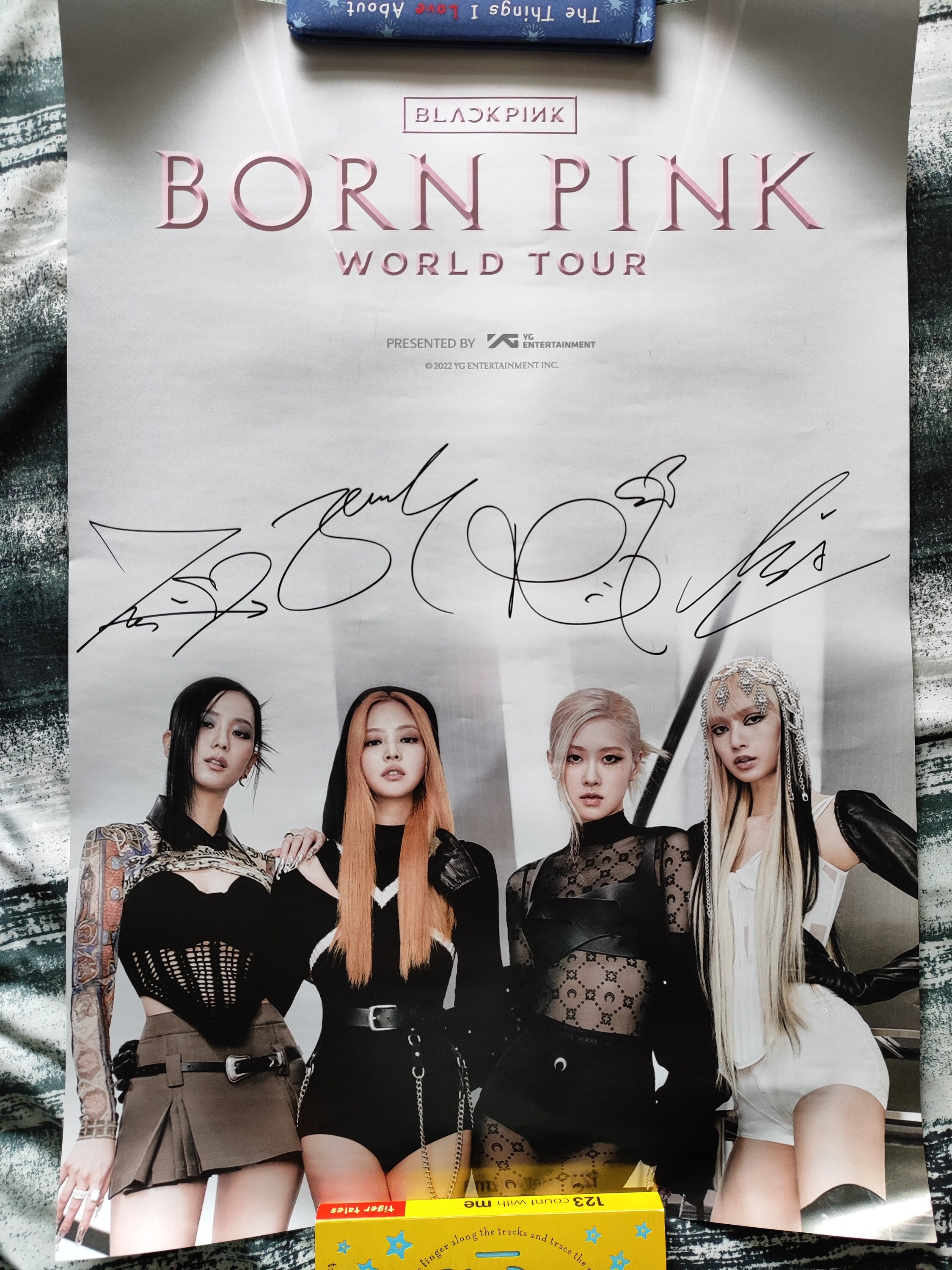 Blackpink Signed Poster (born Pink World Tour) - Etsy