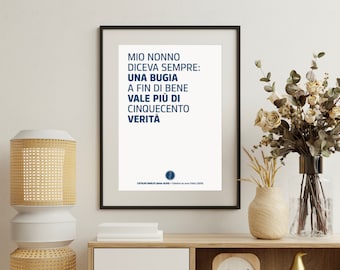 PDF Poster (A3+A4) - A Lie for a Good Cause is Worth More Than 500 Truths | Ask Me If I&#39;m Happy (2000) | Aldo, Giovanni and Giacomo