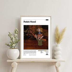 Poster PDF - Robin Hood - Disney - 1973 - Italiano