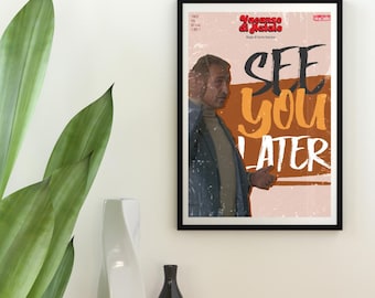 Poster PDF - See You Later [Vintage Style] | Christmas Holidays (1983) | Donatone (Guido Nicheli)