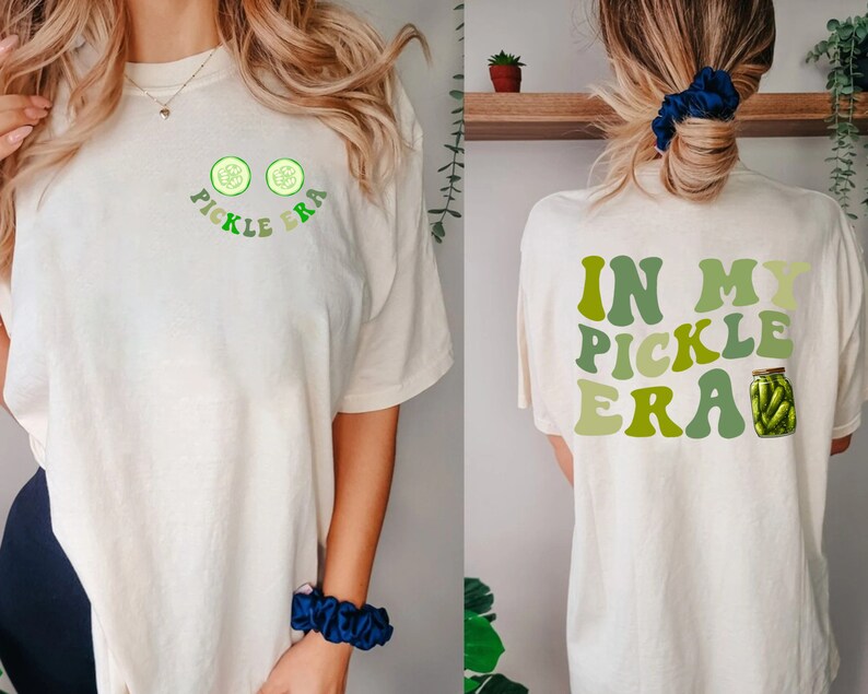 In My Pickle Era Sweatshirt, Pickle Lover Tshirt, Funny Pickles Shirt