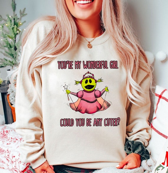 Nanalan Wonderful Girl, Could You Be Any Cuter, Nanalan Sweatshirt, Nanalan  Merch, Nanalan Cartoon Shirt, Nanalan Meme, Fan Cartoon Shirts 