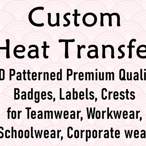 Premium Metallic 3D Patterned Patches for Sport Clubs, Schools, Colleges, Teams, and Corporate Wear – Heat Transfer Badges