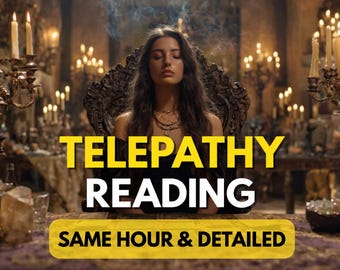 Telepathie Reading – Unausgesprochene Gedanken & Gefühle aus Seiner/Ihrer Seele | Same Stunde detailliert