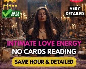 Intimate Love Energy Reading Same Hour | No Cards Psychic Reading | Passion & Connection Insight