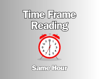 SAME HOUR Time Frame Reading, When Will It Happen?, How Soon, How Long, Timing Reading, Psychic Reading, Tarot Reading Fast Delivery
