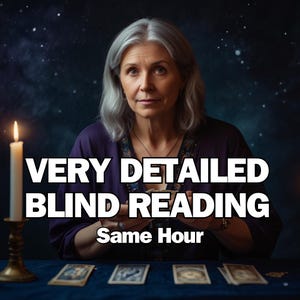 Same Hour Blind Tarot Reading - Fast Psychic Guidance, Accurate Tarot Insights, Immediate Spiritual Answers for Quick Decisions & Clarity
