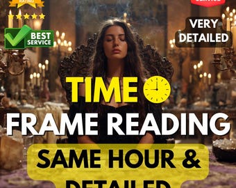 Same Hour Tarot Timeframe Reading, Fast Psychic Insight