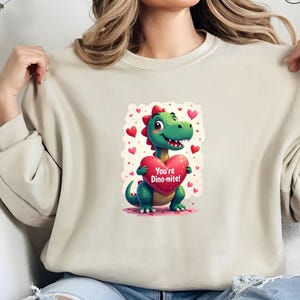 Valentinstag Png, Du bist mein Dino Png im Grünen Png, Tshirt Valentinstag Png, Valentinstag Dino Png, Dinosaurier Liebe geschnitten, süßer Png, romantischer Png