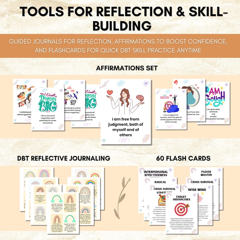 DBT Mega Bundle: 300+ Printable Mental Wellness Worksheets (digital ...