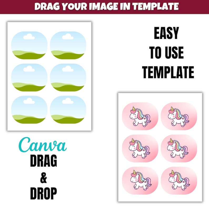 Sticker Topper Examples Snack Stack Chip Topper Label Template: Editable Canva Design (digital ...