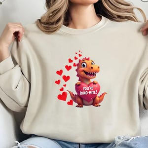 Valentinstag Png, Du bist mein Dino Mite Png, Tshirt Valentinstag Png, Valentinstag Dino Png, Dinosaurier-Liebes-Svg, süßer Png, romantischer Dinosaurier Png