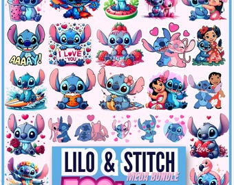 500+ stitch svg, stitch bundle, stitch clipart, stitch png, lilo and stitch svg, cricut svg, silhouette svg,stitch layered,stitch svg cricut