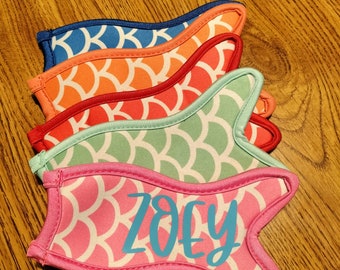 mermaid tail Popsicle holder, random color