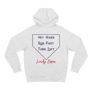 Lady Expos - "Turn Left" - Unisex Supply Hoodie 3 kleuren