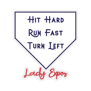 Vinylstickers - "Turn Left" - 4 maten - Wit of transparant