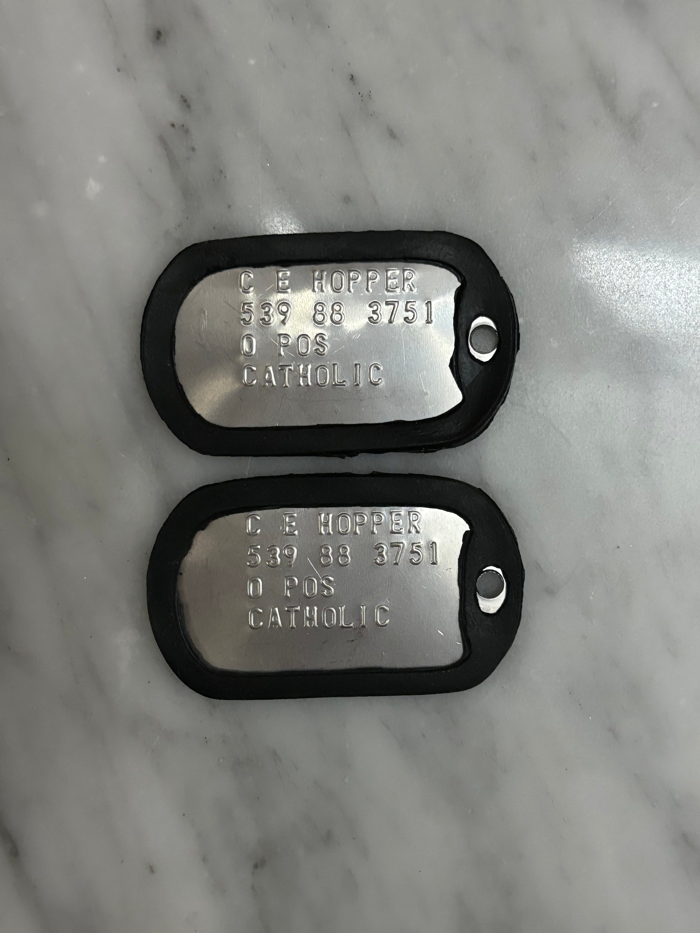 JIM Hopper - American Military Dog Tags Cosplay Predator Movie US