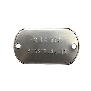 Anpassningsbara hundbrickor med dubbla hål - Amerikanska arméns militära hundbrickor med ID-set för skor, halsband, ryggsäckar…