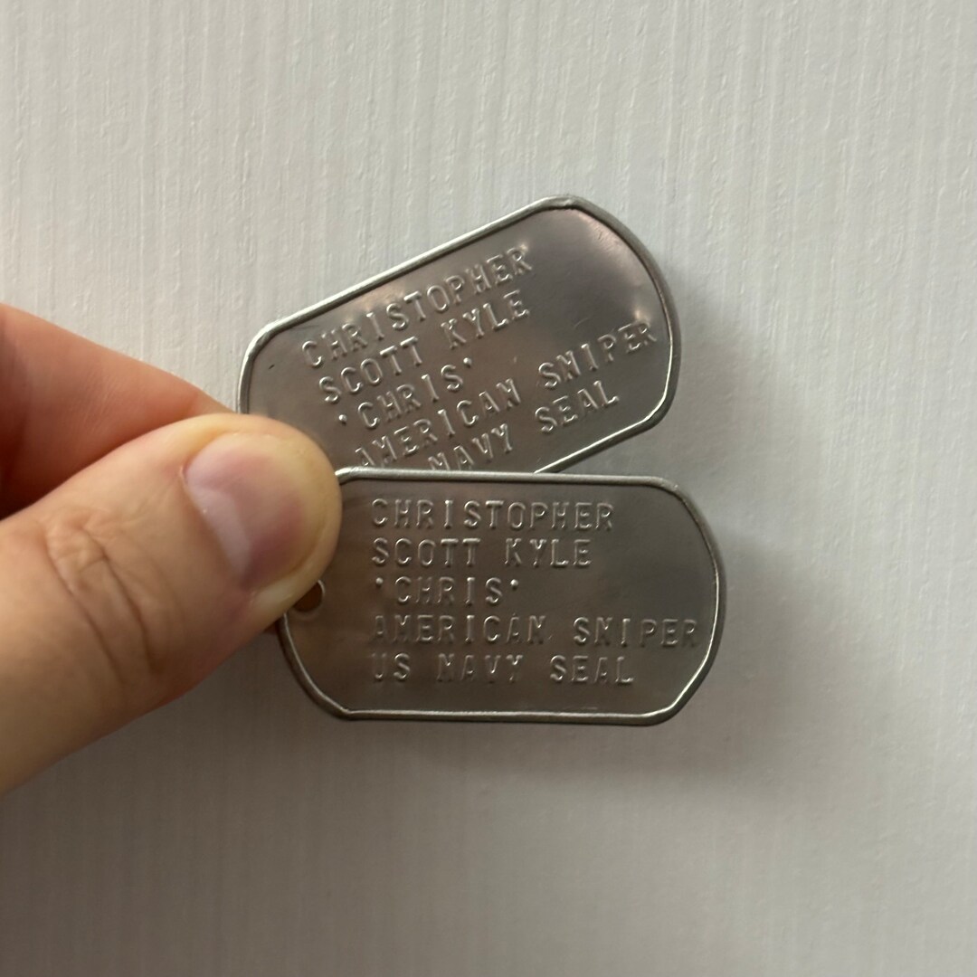 American Sniper Chris - American Military Dog Tags Cosplay