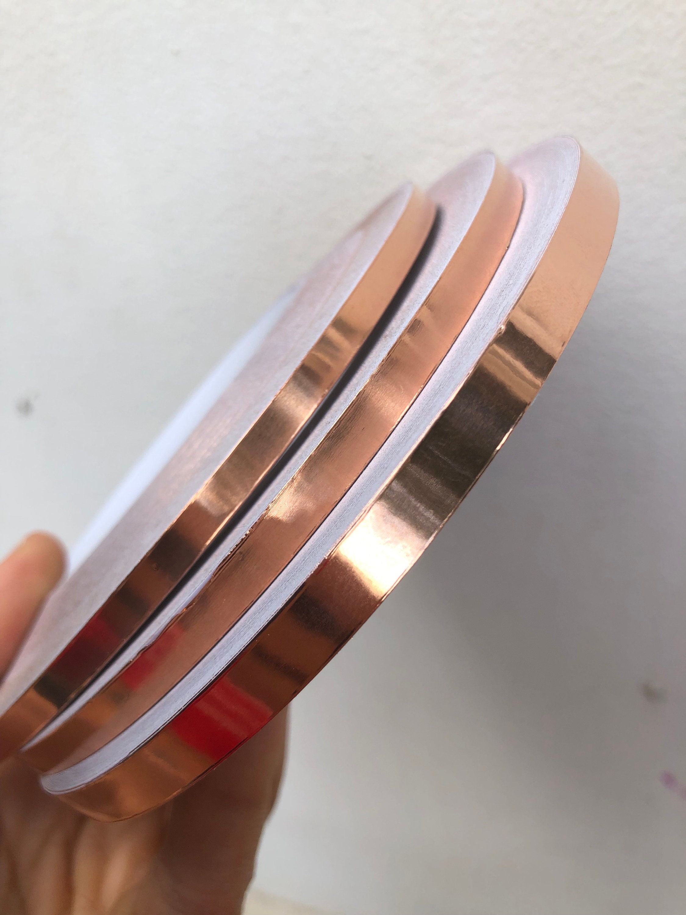 3/16-Inch Black Back Copper Foil Tape For Stained Glass – 36 Yards, High Tensile, Solder-Ready