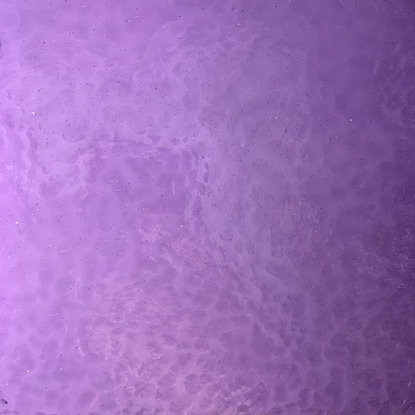 Feuille de vitrail mauve violet transparent martelé pour attrape soleil mosaïque 3cm 20cm 20cm