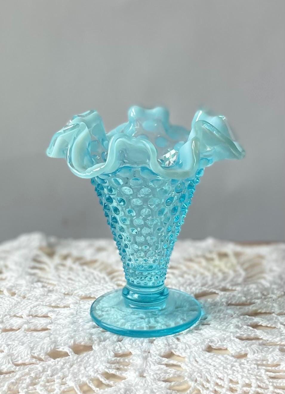 Fenton Blue Glass - Etsy