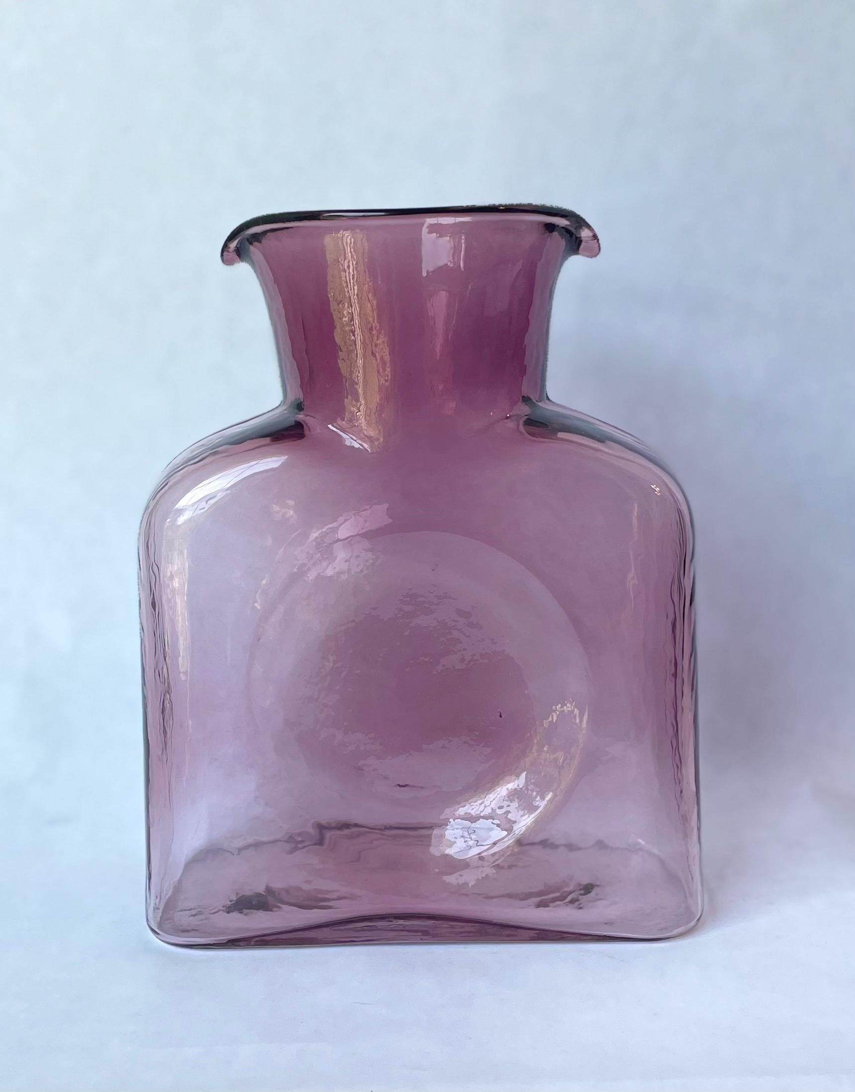 Blenko Vase Vintage - Etsy