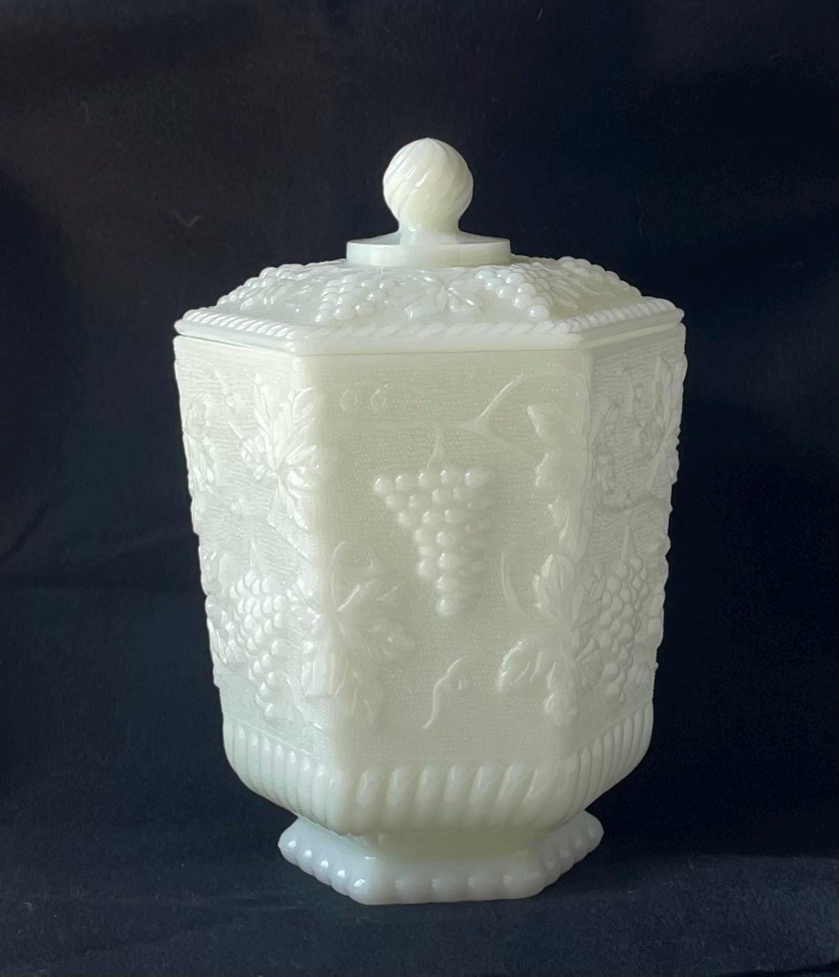 Fire King Cookie Jar - Etsy