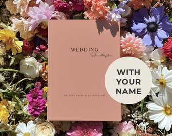 Planificador de bodas para novias a medida: un recuerdo personalizado diseñado para guiar cada paso de su viaje: ¡el regalo de compromiso perfecto!