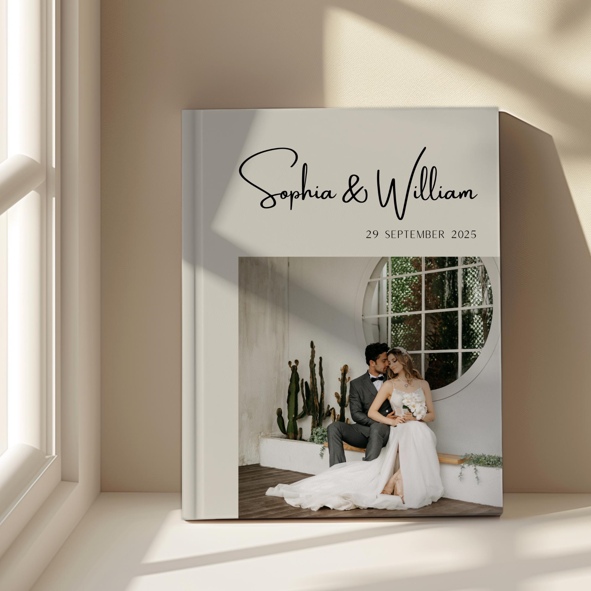 Photo Book Customizable Personalized Photo Book: Custom Keepsake, Matte Finish (11x8