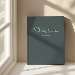 Personalized Wedding Planner Book: Hardcover Bridal Keepsake (8x11&quot;)