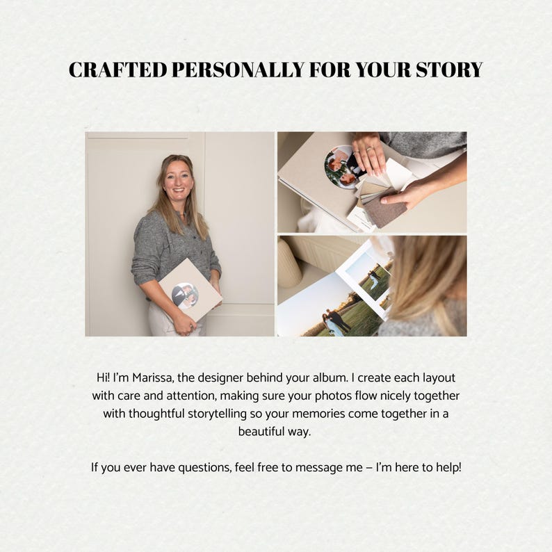 Custom Photo Album for Couples – Personalized Memory Book image 11