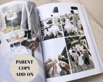 Parent Album Copy | Duplicate Wedding Album for Parents | Wedding Thank You Gift for Mom & Dad | Family Keepsake