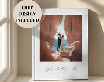Professional Wedding Photo Album for Photographers | Custom Printed Client Album | Hardcover Book with Design Service