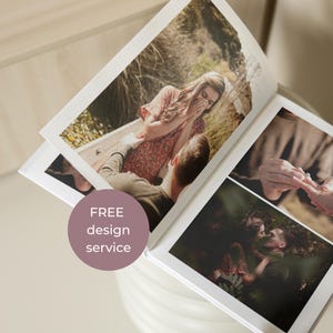 Personalized Engagement Photo Album (11x8&quot;): Custom Keepsake Book