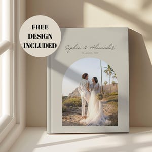 Personalized Wedding Photo Album: Hardcover Keepsake with Custom Collage