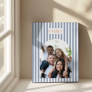 Custom Family Photo Album – Personalized Picture Book Gift, Printed Photo Book for Families, Picture Gift for Parents or Grandparents