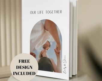 Personalized Photo Album – Anniversary Gift, Custom Couple Keepsake