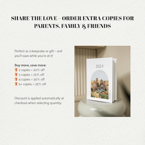 Personalized Family Photo Album, Custom Album With Sleeves