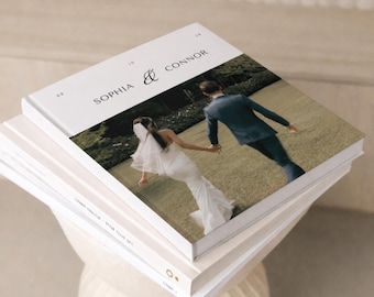 Custom Wedding Album | 500 Photos, 200 Pages, Editorial Design