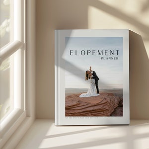 Elopement Hochzeitsplaner Buch mit Checklisten - Elopement Day Planner - Elopement Planer - Elopement Planer - Elopement Planer - Elopement Planer