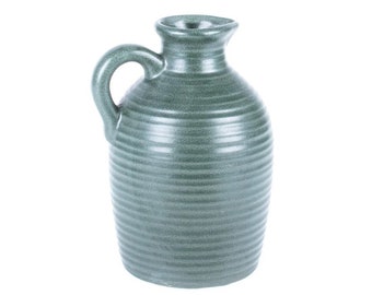 Green Carafe Vase, 23cm